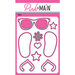 Pink and Main - Dies - Flip Flops and Shades