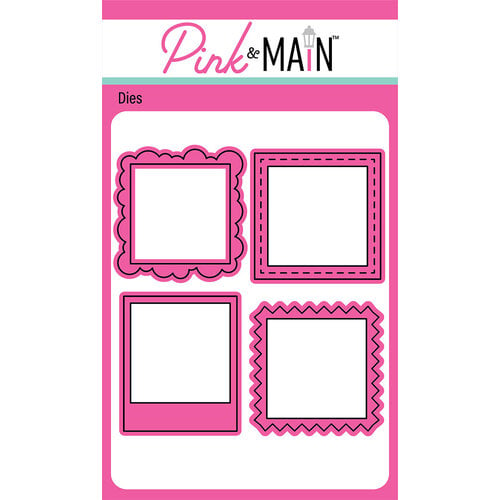 Pink and Main - Christmas - Dies - Square Frame