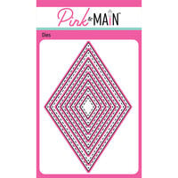 Pink and Main - Dies - Stitched Diamonds