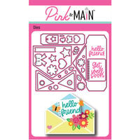 Pink and Main - Dies - Envelope Pop-Up Card