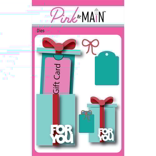 Pink and Main - Dies - Gift Card Holder