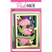 Pink and Main - Dies - Hello Friend Pop Up Card