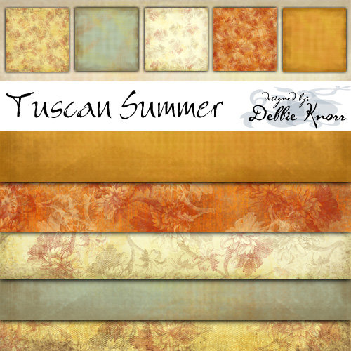 E-Paper Kit - Tuscan Summer 2