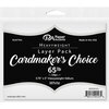 Paper Accents - Cardmakers Choice - Card Layer - 3.75 x 5 - Vellum - 15 Pack