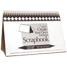 Paper Accents - Create Your Own Scrapbook - Desktop -  5.5 x 8.5 - White