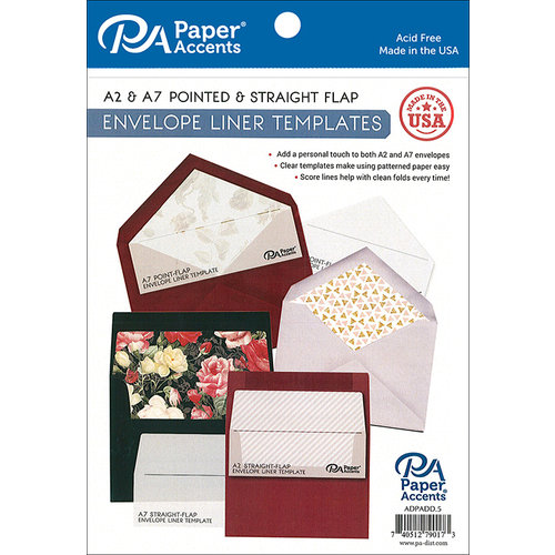 Paper Accents - Templates - Envelope Liner