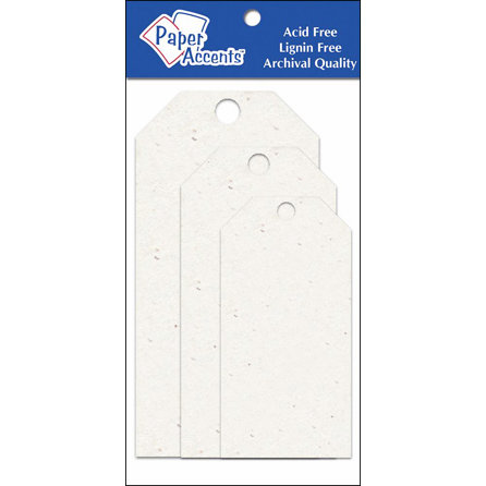 Paper Accents - Craft Tags - Assorted Sizes - Birch
