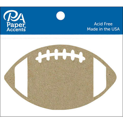 Paper Accents - Chipboard Shapes - Football