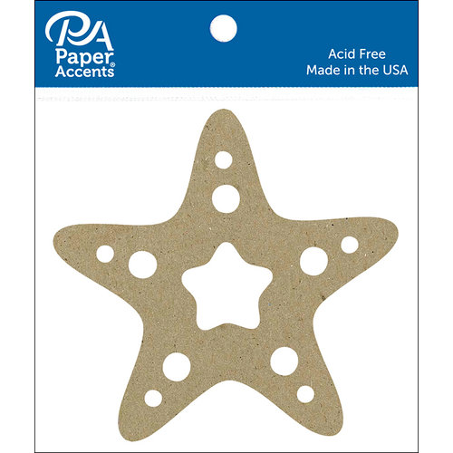 Paper Accents - Chipboard Shapes - Starfish