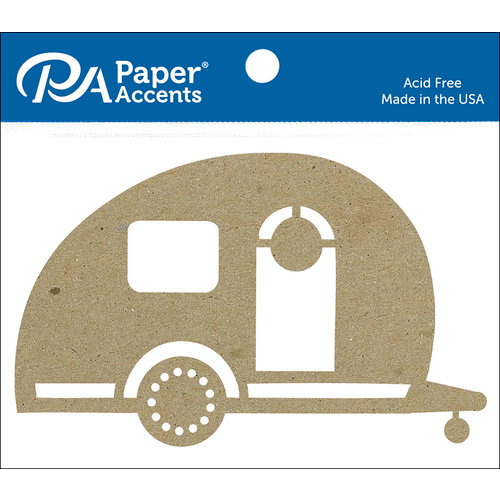 Paper Accents - Chipboard Shapes - Camper