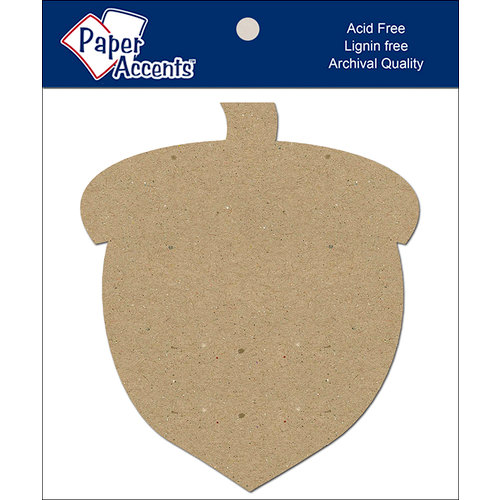 Paper Accents - Chipboard Shapes - Acorn