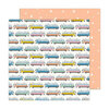 Maggie Holmes - Round Trip Collection - 12 x 12 Double Sided Paper - Bus Ride