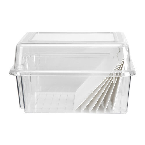  Modern 12x12 Stackable Paper Trays - White - 8 Pack