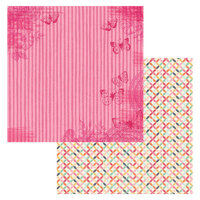 BoBunny - Beautiful Things Collection - 12 x 12 Double Sided Paper - Garden Party