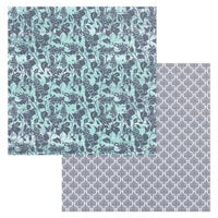 BoBunny - Beautiful Things Collection - 12 x 12 Double Sided Paper - Wildflowers