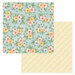 BoBunny - Willow and Sage Collection - 12 x 12 Double Sided Paper - Blossom