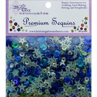 28 Lilac Lane - Premium Sequins - Indigo Mint