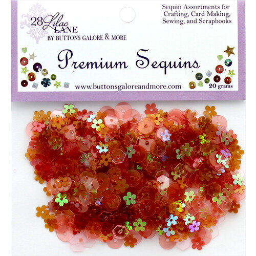 28 Lilac Lane - Premium Sequins - Poppy