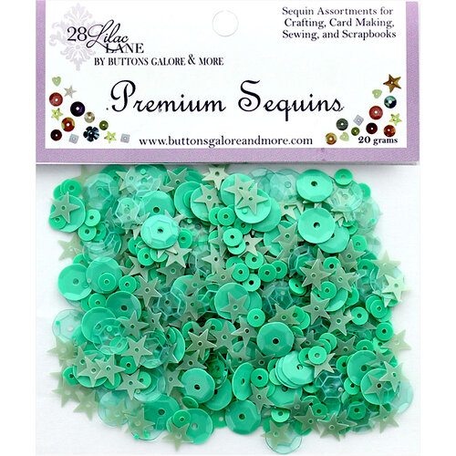 28 Lilac Lane - Premium Sequins - Mint