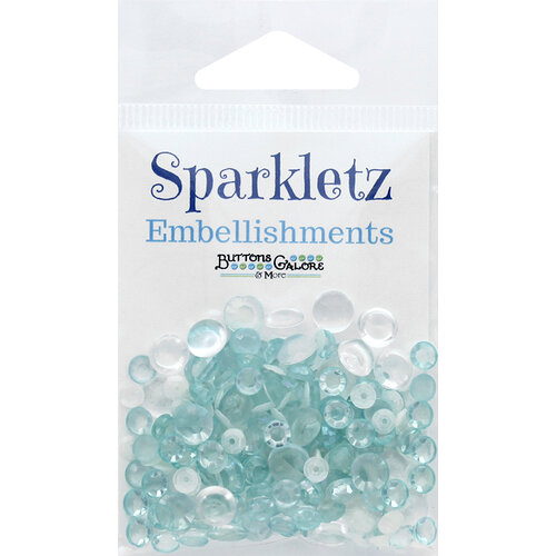 Buttons Galore and More - Sparkletz Collection - Embellishments - Island Breeze