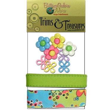 Buttons Galore - Trims and Treasures - Spring Fling