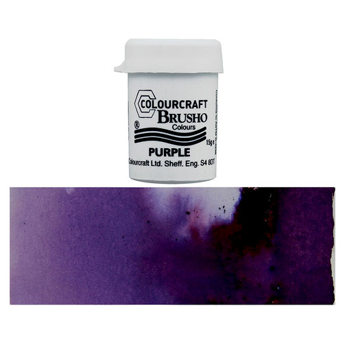 Colourcraft - Brusho - Crystal Colour - Purple
