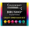 Colourcraft - Brusho - Crystal Colour - Set of 6