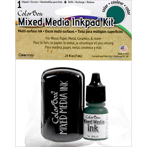 ColorBox - Mixed Media Ink Pad Kit - Teal