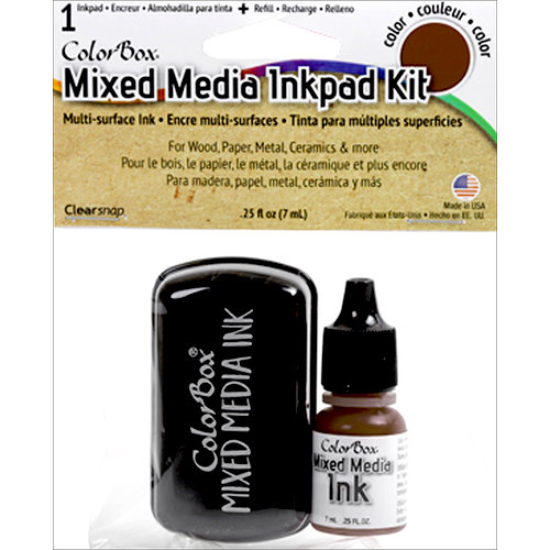 ColorBox - Mixed Media Ink Pad Kit - Brown
