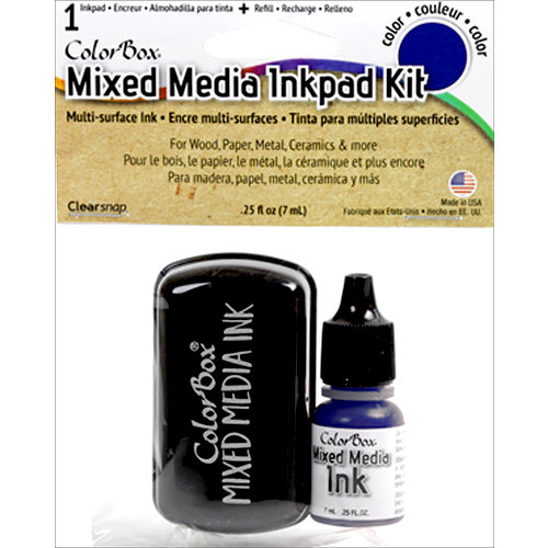 ColorBox - Mixed Media Ink Pad Kit - Dark Blue