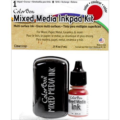 ColorBox - Mixed Media Ink Pad Kit - Red