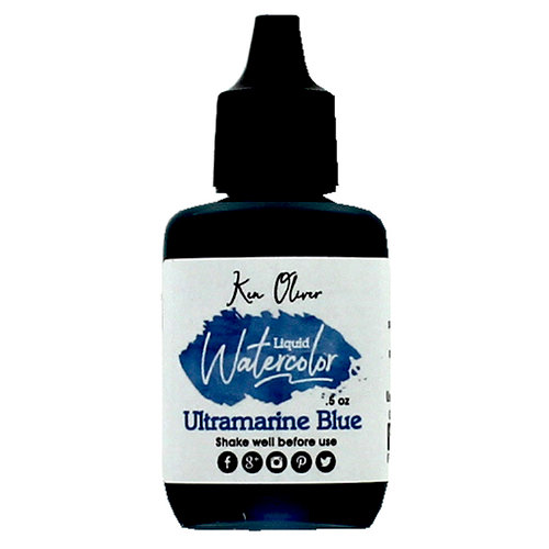 Ken Oliver - Liquid Watercolor - Ultramarine Blue