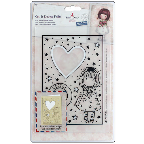 Santoro London - Gorjuss Die and Embossing Folder - Heart