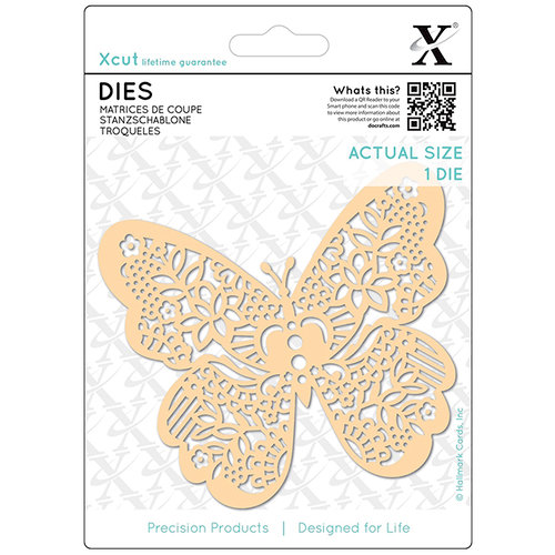 DoCrafts - Xcut - Die Set - Ornate Butterfly