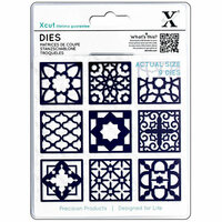 DoCrafts - Xcut - Die Set - Moroccan Tiles