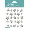 EK Success - Jolee's Boutique - 3 Dimensional Stickers - Repeat Stars Silver