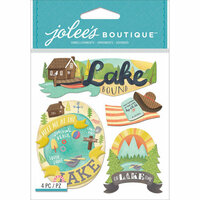 EK Success - Jolee's Boutique - 3 Dimensional Stickers - Lake