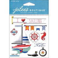 EK Success - Jolee's Boutique - 3 Dimensional Stickers - Sailing
