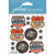 EK Success - Jolee&#039;s Boutique - 3 Dimensional Stickers - Repeat Travel Badges
