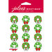 EK Success - Jolee's Boutique - Christmas - 3 Dimensional Stickers - Christmas Wreaths Repeats