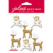 EK Success - Jolee's Boutique - Christmas - 3 Dimensional Stickers - Reindeer Repeats