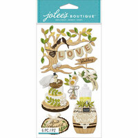 EK Success - Jolee's Boutique - 3 Dimensional Stickers - Large Outdoor Wedding