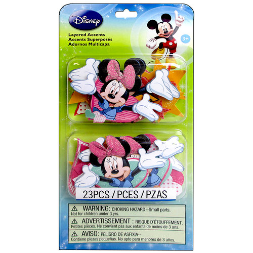 EK Success - Disney Collection - 3 Dimensional Layered Stickers - Mickey Family