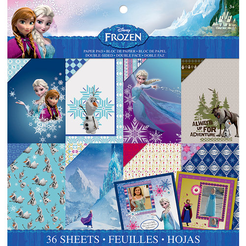EK Success - Disney Collection - 12 x 12 Paper Pad - Frozen