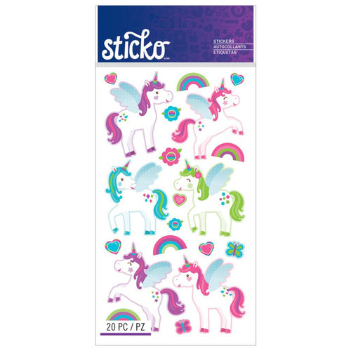 EK Success - Sticko - Stickers - Unicorns