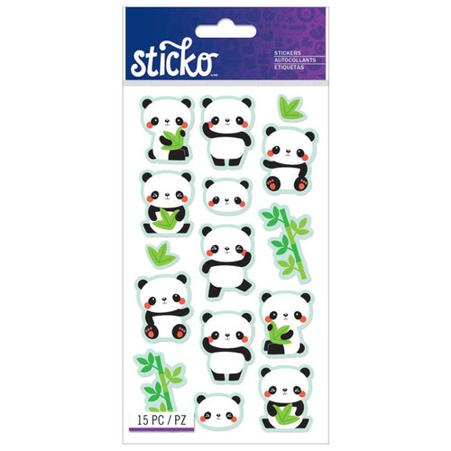 EK Success - Sticko - Stickers - Rolly Polly Panda