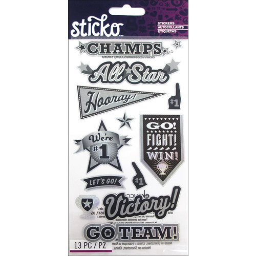 EK Success - Sticko - Stickers - Sports Words