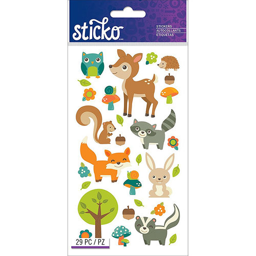 EK Success - Sticko - Stickers - Woodland Animals