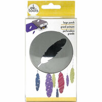 EK Success - Paper Shapers - Slim Profile - Large Punch - Round Feather