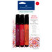 Faber-Castell - Mix and Match Collection - Stampers Big Brush Pens - Red - 3 Piece Set